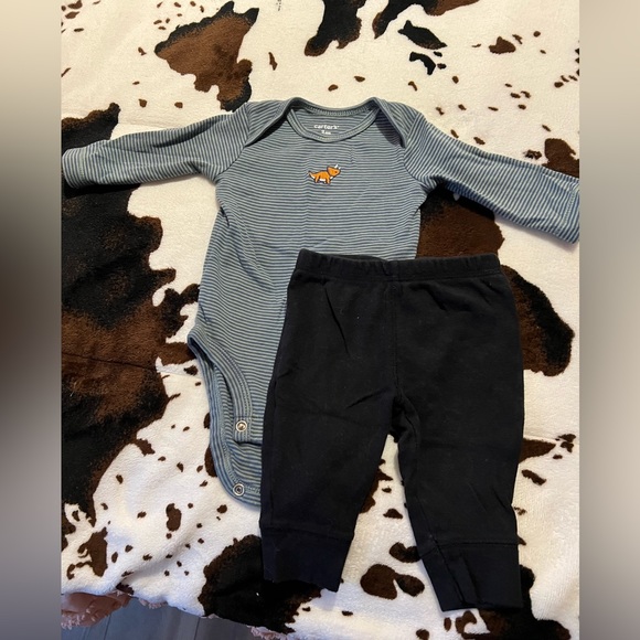 Carter’s baby boys, long sleeve/pants set size 3 months - Picture 4 of 4